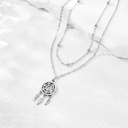 Vista 40 de CHIC & ARTSY Tobilleras delicadas de plata de ley S925 para verano, pulsera de tobillo ajustable multicapa para playa, joyería de pie para mujer