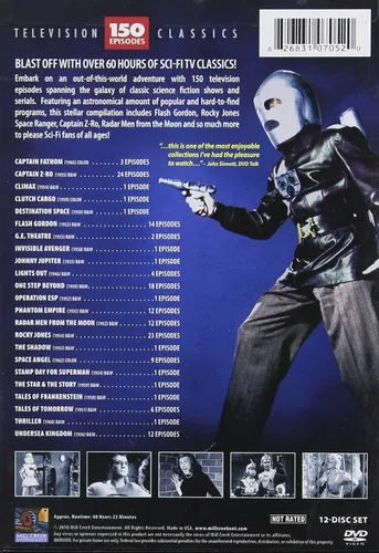 Vista 2 de CLASSIC SCI-FI TV - 150 EPISODES DVD