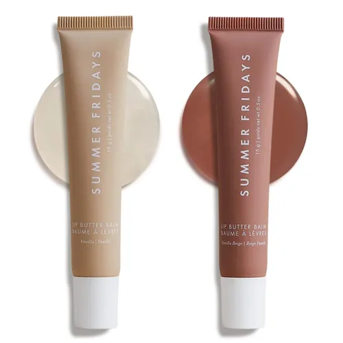 Vista 18 de Summer Fridays Bálsamo labial tintado con mantequilla - Bálsamo labial vegano acondicionador para hidratación, brillo y suavidad instantánea