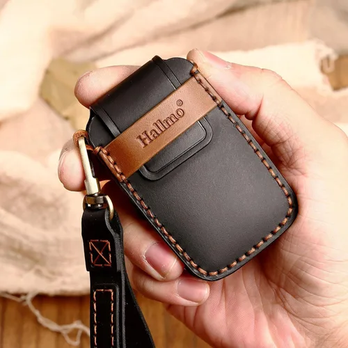 Vista 3 de SANRILY Funda inteligente para llave Land Rover sin llave, funda suave de protección completa, Negro