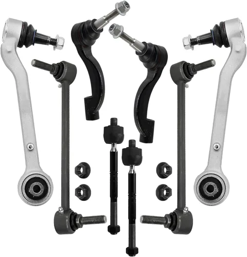 Vista 308 de Detroit Axle - Kit de brazos de control de extremo de 8 piezas para Toyota 2001-2003 Highlander 2002-2003 Camry Lexus ES300, 2 conjuntos de brazos