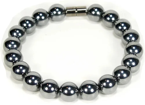 Vista 7 de Pulsera de Shungite para hombres/mujeres con protección de energía con cuentas de 6/8/0.394 in