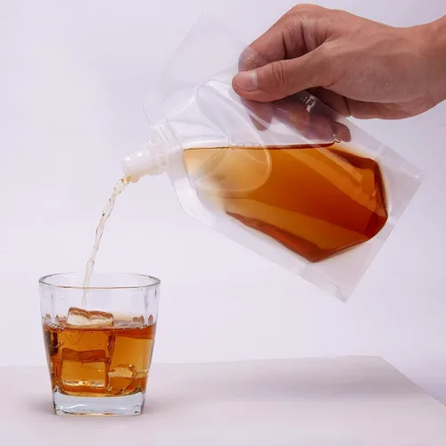 Vista 4 de Kit de bolsas ocultables y reutilizables para petaca, para ocultar alcohol