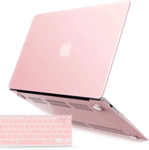 Vista 48 de IBENZER - Funda compatible con MacBook Air de 11 pulgadas, modelo A1370 A1465, funda de plástico suave al tacto, rígida, en paquete con funda