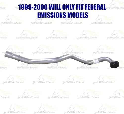 Vista 4 de Northeastern Exhaust Tubo de escape de acero inoxidable compatible con 4Runner 1996-2002 3.4L Junta gratis, colgador, pernos y tuercas incluidos