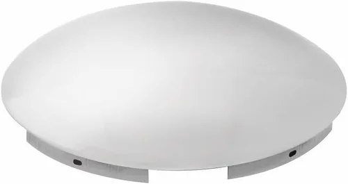 Vista 6 de Grand General 10742 - Tapa de cubo de cono delantero cromado con borde de 1 pulgada y 4 muescas pares