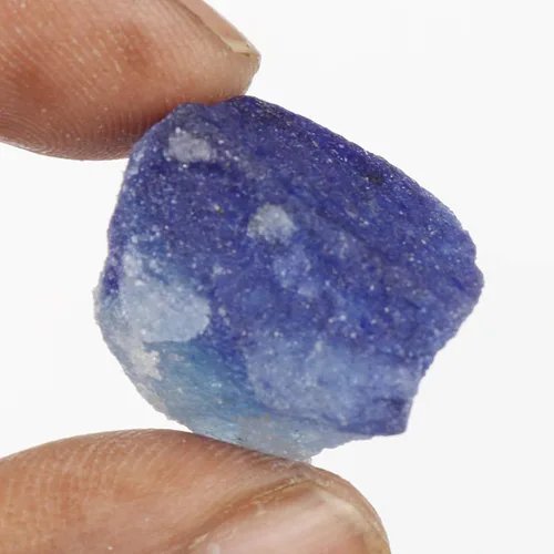 Vista 4 de GEMHUB Protección Zafiro azul 53.00 Ct muestras minerales de zafiro en bruto natural, zafiro para joyería FD-293, Gema, azul