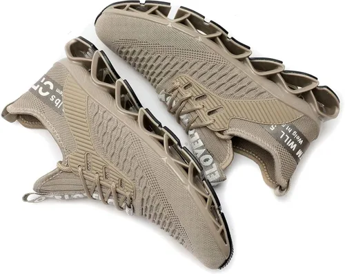 Vista 7 de Zapatos deportivos Chopben para correr, tenis a la moda con red transpirable y suela suave antideslizante, zapatos para caminar casuales y atléticos