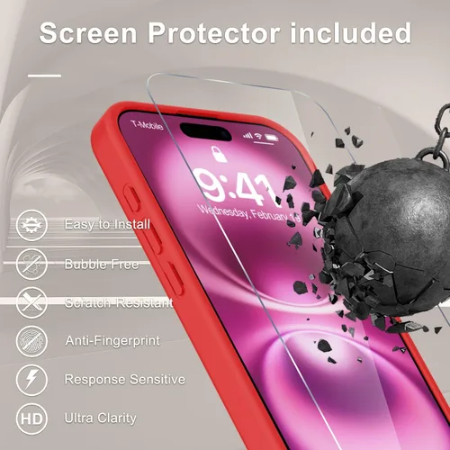 Vista 1572 de Funda para Google Pixel 10 Pro XL, cubierta magnética mate, color negro Fit for MagSafe, Screen Protector included, Shockproof Military Grade