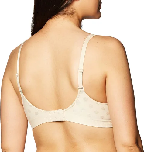 Vista 2 de Hanes - Brasier sin varillas de cobertura perfecta para mujer, con espuma, ajuste ComfortFlex, tallas inteligentes S-3XL+