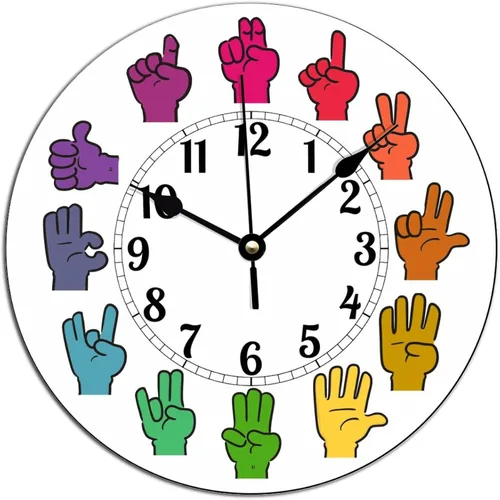 Vista 16 de ArogGeld Reloj de pared de Halloween para dormitorio, cuervo negro, vintage