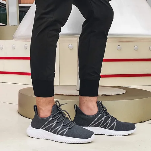 Vista 6 de Feethit - Tenis de correr transpirables, ligeros, cómodos y antideslizantes para hombre