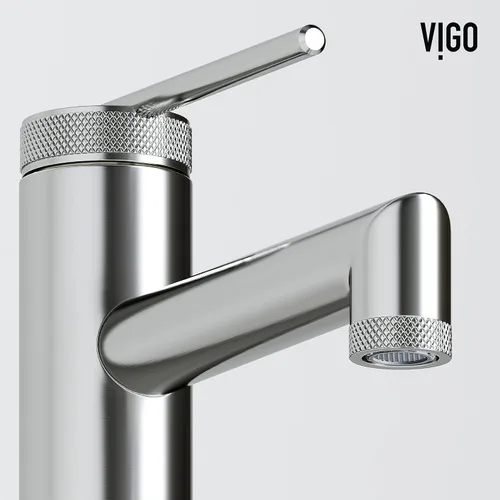 Vista 8 de VIGO Sterling 7 '' H Grifo de baño de un solo orificio con mango en níquel cepillado-VG01049BN