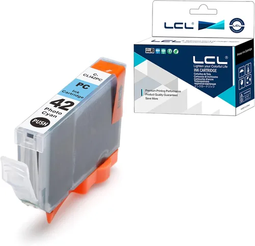 Vista 11 de LCL Cartucho de tinta de repuesto compatible para Canon CLI42 CLI-42 BK CLI-42BK 6384B002 Pro-100 Pro-100S (paquete de 1 negro)