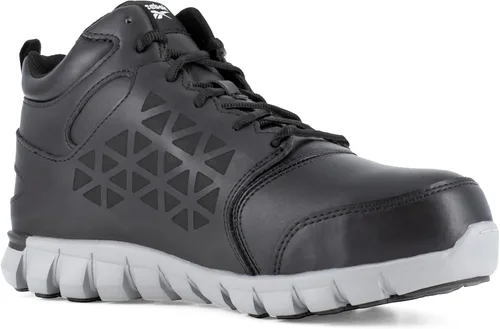 Vista 4 de Reebok Work Sublite Cushion Work - Cojín para hombre, negro, puntera de aleación, EH, Mt Athletic