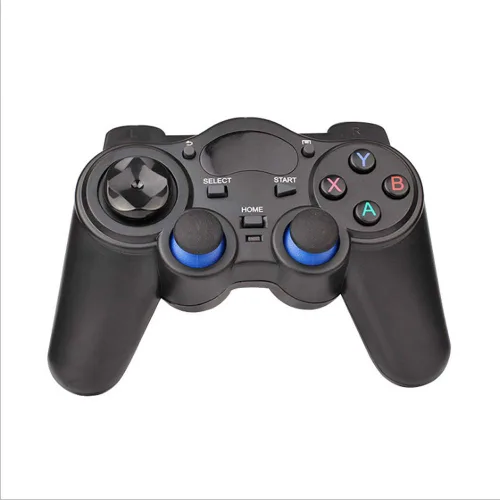 Vista 2 de USB Wireless Gaming Controller Gamepad for PCLaptop Computer(Windows XP7810) & PS3 & Android & Steam - Black (black)