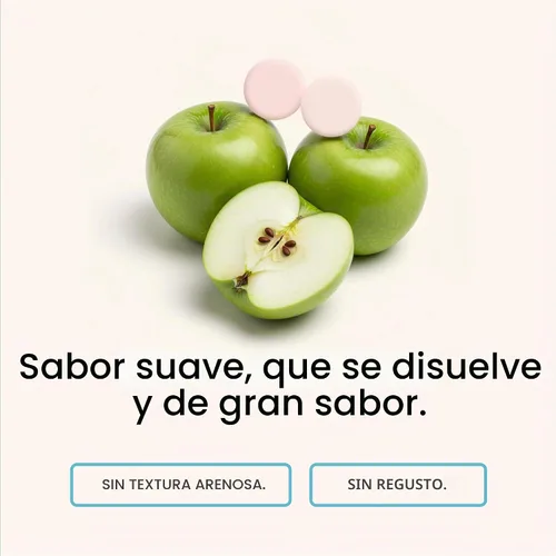 Vista 7 de EZ Melts Multivitamínico soluble sin hierro, 60 tabletas, manzana