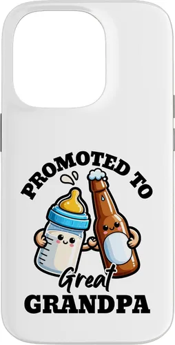 Vista 17 de Great Grandpa to Be Promoted to Great Grandpa Est. 2026 2027 Case for iPhone 16