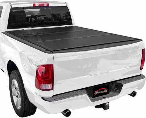 Vista 9 de Cubierta rígida de tres pliegues para Toyota Tundra 2000-2006 con caja de 6.5 pies Hard Truck Bed Cover, Not for Stepside, Fleetside, Waterproof