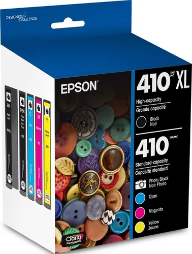 Vista 18 de Epson T410520 Claria Premium – Cartuchos de tinta para impresoras, varios colores por paquete