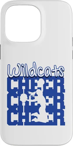 Vista 21 de Wildcats Cheer Back to School Cheerleading Spirit B Case for iPhone 16