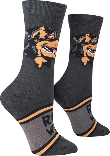 Vista 3 de Cool Socks Calcetines para mujer, animales, perros y cachorros, divertidos y bonitos
