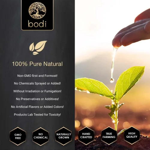 Vista 4 de bodi : Semilla de guaraná en polvo 4oz a 5lb 100% puro natural hecho a mano (4 oz)
