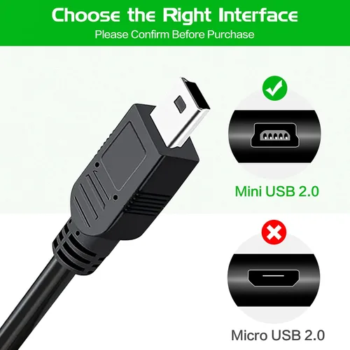 Vista 4 de Cable de carga de transferencia de sincronización de datos de computadora USB de repuesto para VTech Kidizoom Cámara Connect