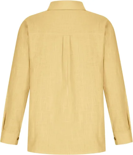 Vista 114 de SMIDOW Camisa de algodón y lino con botones para mujer