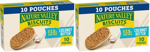 Vista 11 de Nature Valley Sándwiches de galletas, mantequilla de almendras, 5 unidades, 6.75 onzas (paquete de 12)