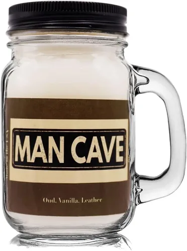 Vista 9 de Mountain Kettle - Vela en tarro de cera con pan de plátano, vela perfumada, día de Navidad, decoración de otoño, alivio de ansiedad y estrés, quema
