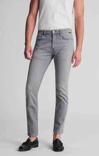 Vista 40 de Mavi Jake - Jeans para hombre, tiro regular, pierna ajustada
