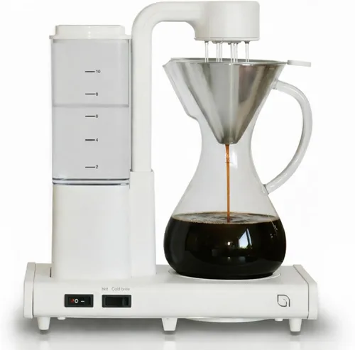 Vista 10 de WILLOW Cafetera de goteo de 10 tazas, cafetera automática con jarra de vidrio y función de apagado automático, adecuada para café caliente y helado
