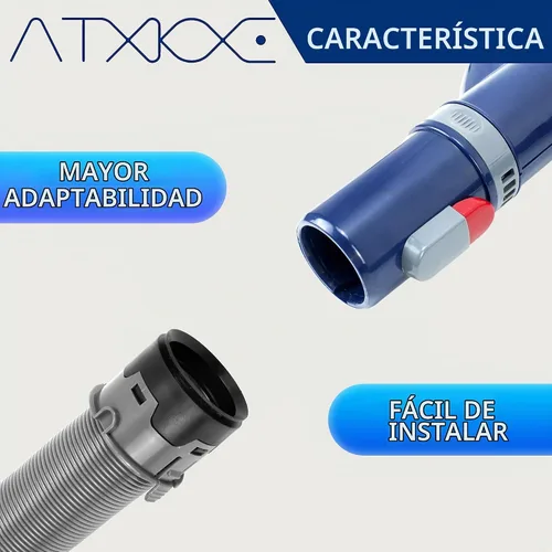 Vista 5 de ATXKXE Compatible con Shark Navigator NV360 Mango de Manguera de Repuesto para Aspiradora NV350 NV351 NV352 NV355 NV356 NV357 NV358 NV370 UV541
