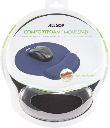 Vista 6 de Allsop Mouse Pad Pro Memory Foam Mouse Pad - Negro (30203)