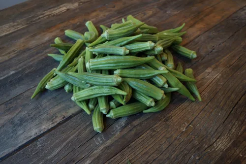 Vista 2 de Okra fresca 2 libras