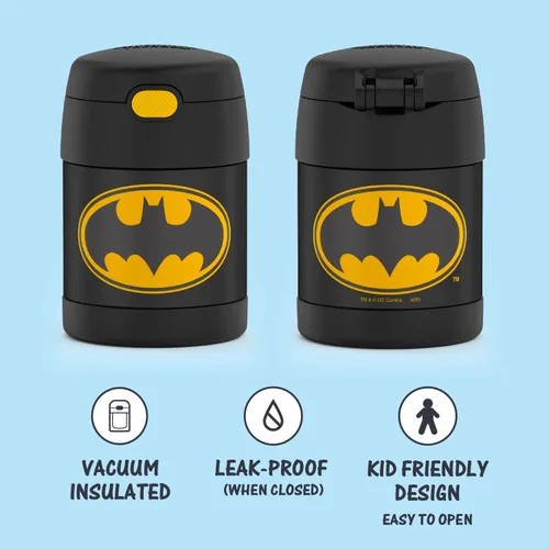 Vista 6 de THERMOS FUNTAINER Batman - Botella de agua y tarro de comida