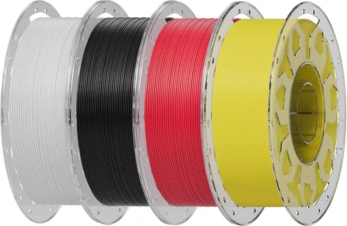 Vista 67 de Creality PLA - Filamento de impresora 3D de 1.75 mm, paquete de filamento para impresoras 3D, resistencia mejorada sin deformación, precisión