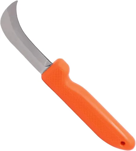 Vista 2 de Cuchillo utilitario de cosecha, hoja de 3 pulgadas Naranja