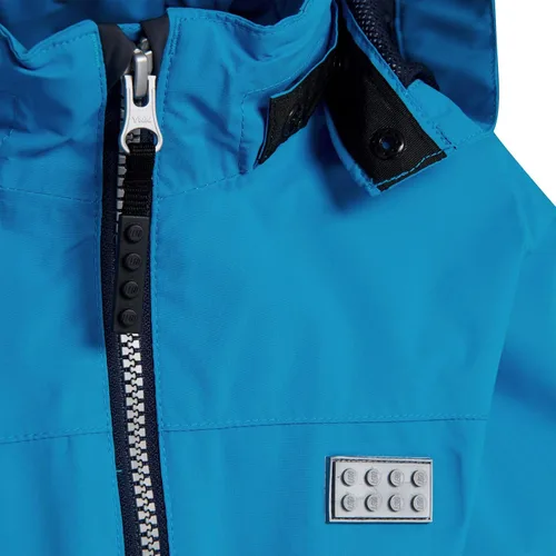 Vista 4 de LEGO Wear - Chaqueta de softshell para niños con capucha desmontable