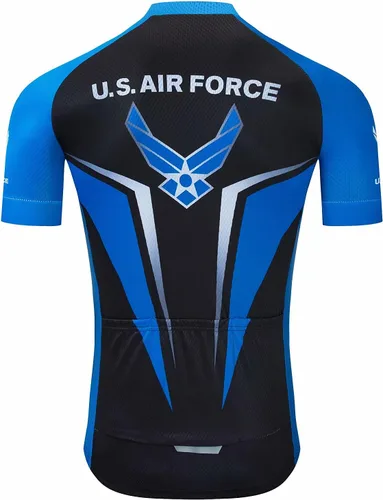 Vista 2 de U.S.Army Cycling top Camouflage Combat Bike Uniform Summer Cycling Jersey Road Bicycle Jerseys