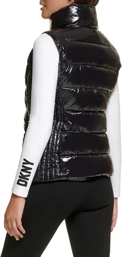 Vista 3 de DKNY Chaleco acolchado Super Wet Cire para mujer