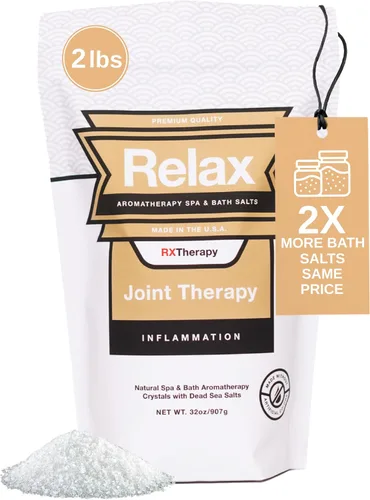 Vista 10 de Relax Spa & Bath, Epsom & Sales del Mar Muerto, sales de baño de aromaterapia para bañera de hidromasaje, baño o spa, infundidas con magnesio, 32