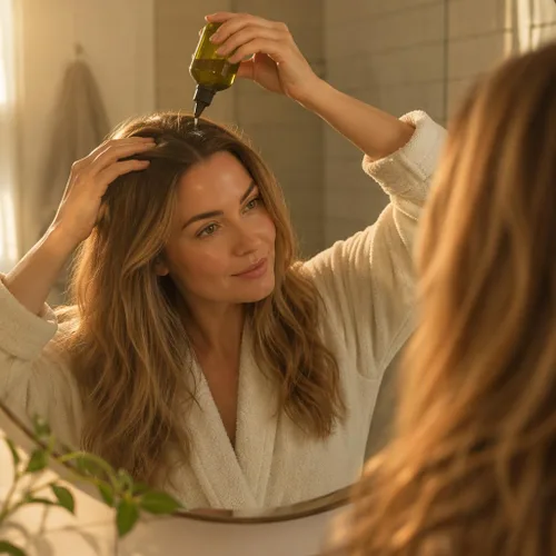 Vista 5 de Difeel Mezcla de aceite de zanahoria para el cabello, tamaño de viaje, 2.5 onzas. Carrot