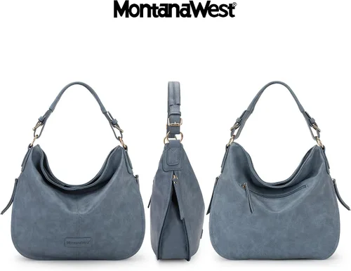 Vista 2 de Montana West Hobo Bags for Women Shoulder Purses and Handbags