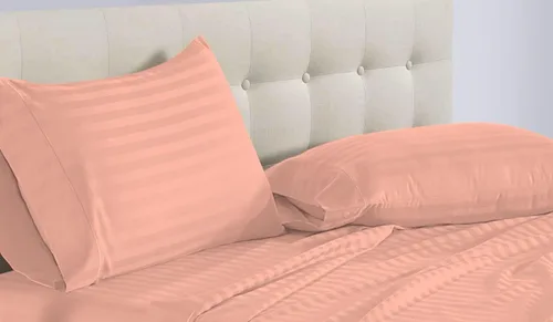 Vista 8 de Epic Cotton 100% algodón egipcio, juego de sábanas de 4 piezas de cama de agua sin adjuntar de 1000 hilos, tamaño Queen, bolsillo profundo de 15