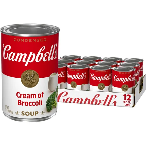 Vista 8 de Campbell's - Sopa condensada de crema de brócoli, lata de 10.5 onzas