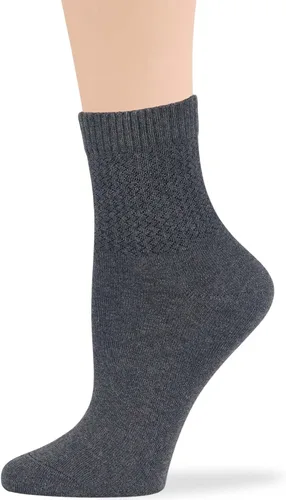 Vista 78 de 7BIGSTARS KINGDOM Women's Cotton Quarter Non-Binding Diabetic Fashion Socks-L-M-4 Pack-Multicolor
