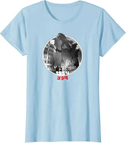 Vista 19 de Godzilla 1954 Icons of Toho - Camiseta pequeña Negro