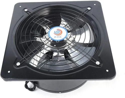 Vista 4 de Gdrasuya10 Ventilador de extractor de aire, 12" ventilador axial industrial 2800r/min 110V del extractor de la ventilación